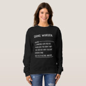 T-shirt met definitie van boswachter Funny functie (Voorkant volledig)