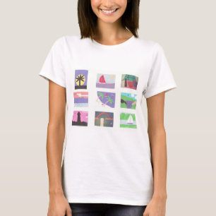 T-shirt met Design voor strand en Natuur