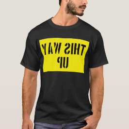 T-Shirt met deze kant boven