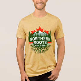 T-shirt met diepe noordelijke wortels Vintage Cana