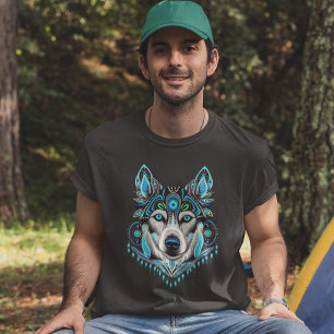 T-shirt met dierlijke geest van de hond