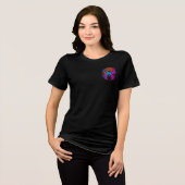 T-shirt met Digitale Droom (Voorkant volledig)