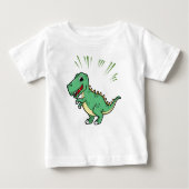 T-shirt met dinosaurus (Voorkant)