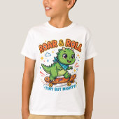 T-shirt met dinosaurus ontwerp (Voorkant)