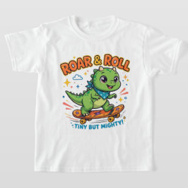 T-shirt met dinosaurus ontwerp
