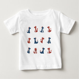 T-shirt met dinosaurus ontwerp