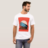 T-shirt met disagnie (Voorkant volledig)