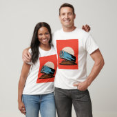 T-shirt met disagnie (Unisex)