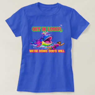 T-shirt met 'Doe de wil van God'