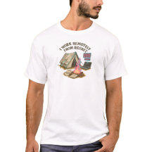 T-shirt met donkere humor over spijtige afstandswe