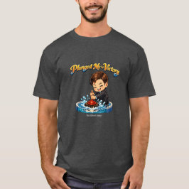 T-shirt met doopdonderdompel