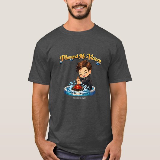 T-shirt met doopdonderdompel (Voorkant)