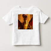 T-shirt met draken (Voorkant)