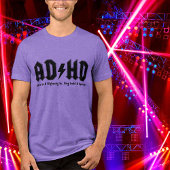 T-shirt met drie-kleurige blend voor ADHD-bewustzi