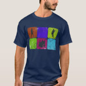 T-shirt met drukknop (Voorkant)