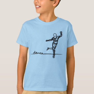 T-shirt met drukknop (Kinder)