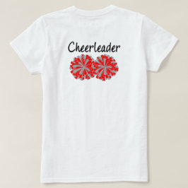 T-shirt met dubbele afbeelding voor senior cheerle