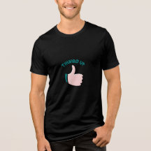 T-shirt met duim omhoog