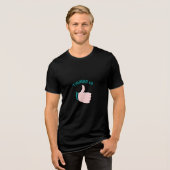 T-shirt met duim omhoog (Voorkant volledig)
