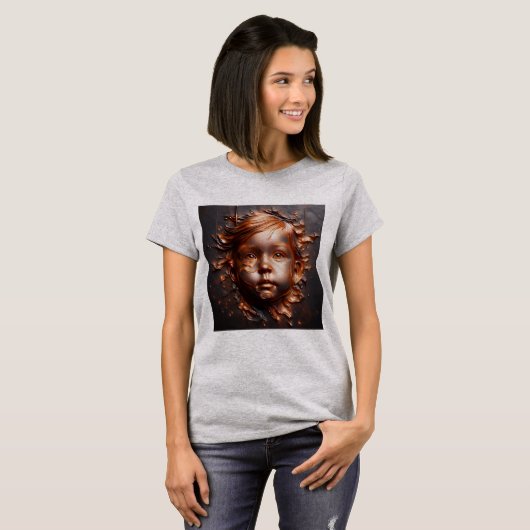 T-shirt met een Art Expression -12 (Voorkant volledig)