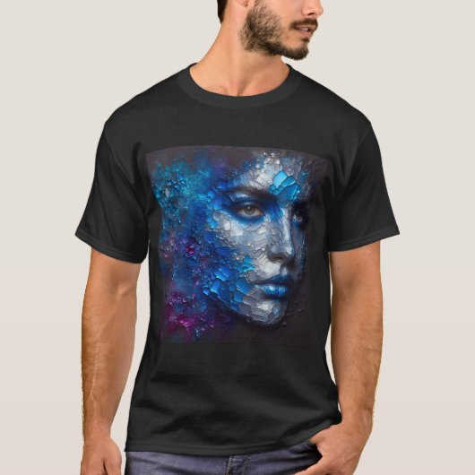 T-shirt met een Art Expression -45 (Voorkant)