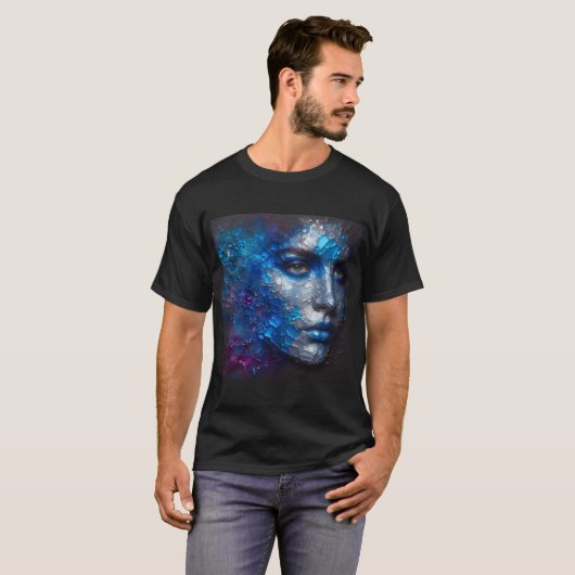 T-shirt met een Art Expression -45 (Voorkant volledig)