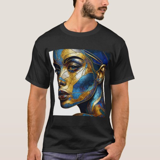 T-shirt met een Art Expression -46 (Voorkant)