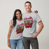 T-shirt met een gewaagde stelling (Unisex)