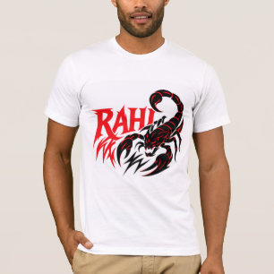 T-shirt met een grafisch ontwerp van een schorpioe
