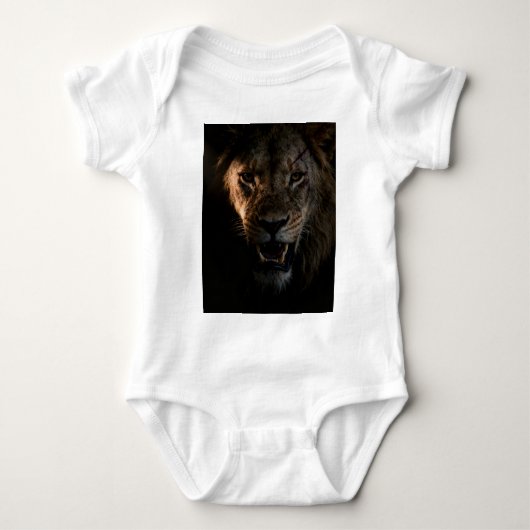T-shirt met een leeuw (Voorkant)
