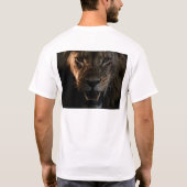T-shirt met een leeuw (Achterkant)