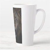 T-shirt met een leeuw latte mok (Rechts)
