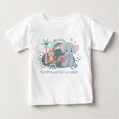 T-shirt met een leuke illustratie (Voorkant)