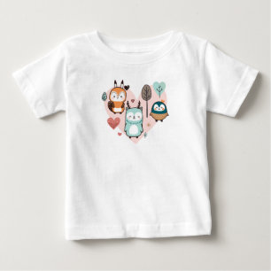 T-shirt met een leuke illustratie