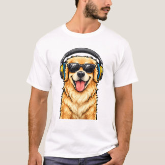 T-shirt met een schattige puppy afbeelding voor ho
