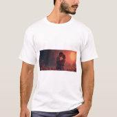 T-shirt met een sfeervol afbeelding (Voorkant)