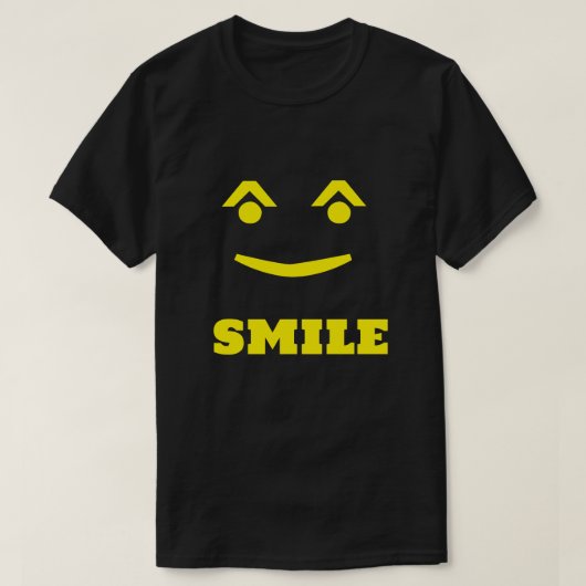 T-shirt met een Smiley Face Emoji (Design voorkant)