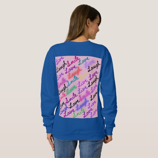 T-shirt met een verbluffend design. (Achterkant volledig)