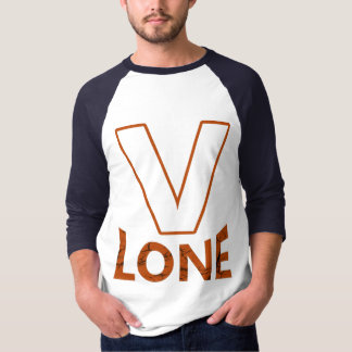 T-shirt met één vlone