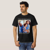 T-shirt met eigen afbeelding en bewerkbare tekst (Voorkant volledig)