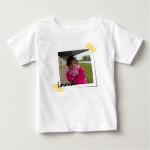 T-shirt met eigen foto en naam voor kinderen