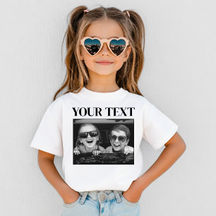 T-shirt met eigen foto en tekst Persoonlijke afbee