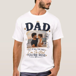 T-shirt met eigen foto van papa