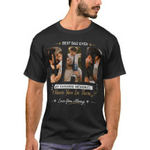 T-shirt met eigen foto van papa – Mijn favoriete h