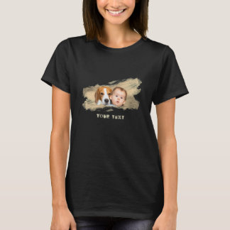 T-shirt met eigen foto - Voeg een eigen foto en te