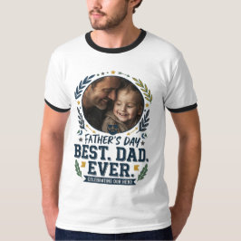 T-shirt met eigen foto voor Vaderdag | Beste papa