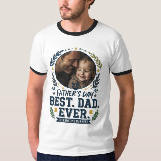 T-shirt met eigen foto voor Vaderdag | Beste papa
