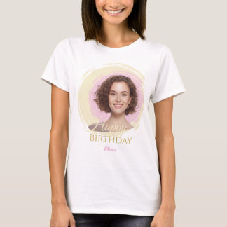 T-shirt met eigen foto voor verjaardag | Gepersona