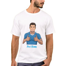 T-shirt met eigen gezicht en naam - Gepersonalisee