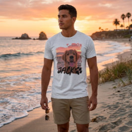 T-shirt met eigen hondsfoto – T-shirt met naam van